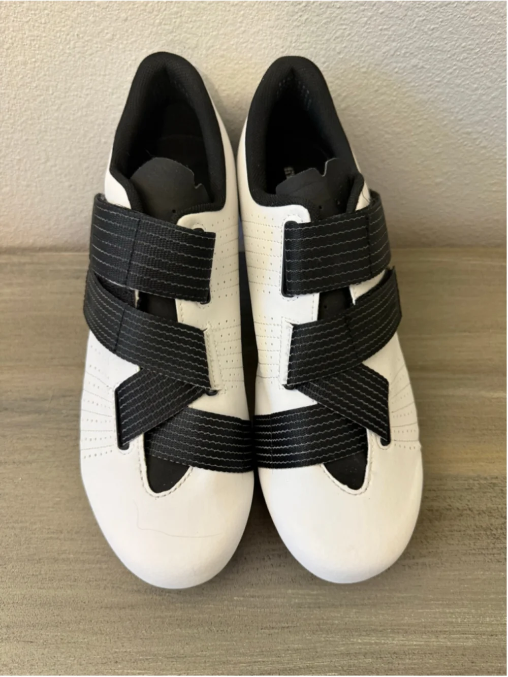 Fizik Tempo Powerstrap R5 Cycling Shoes Size 44 w/ Look Delta Peloton Cleats EUC